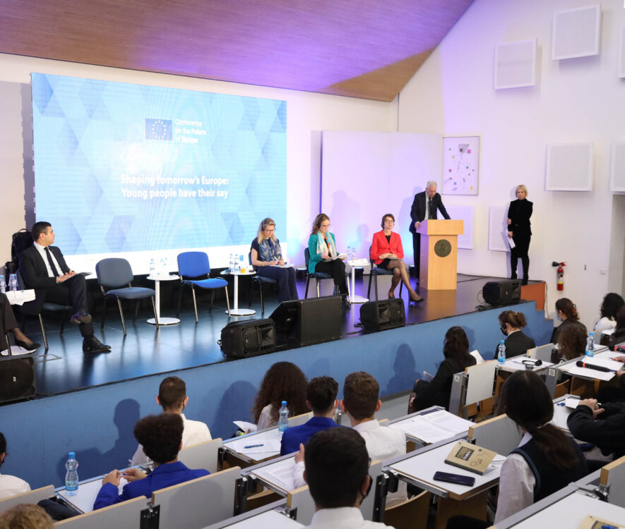 Ανοικτός διάλογος με μαθητές στο πλαίσιο της Διάσκεψης για το Μέλλον της Ευρώπης