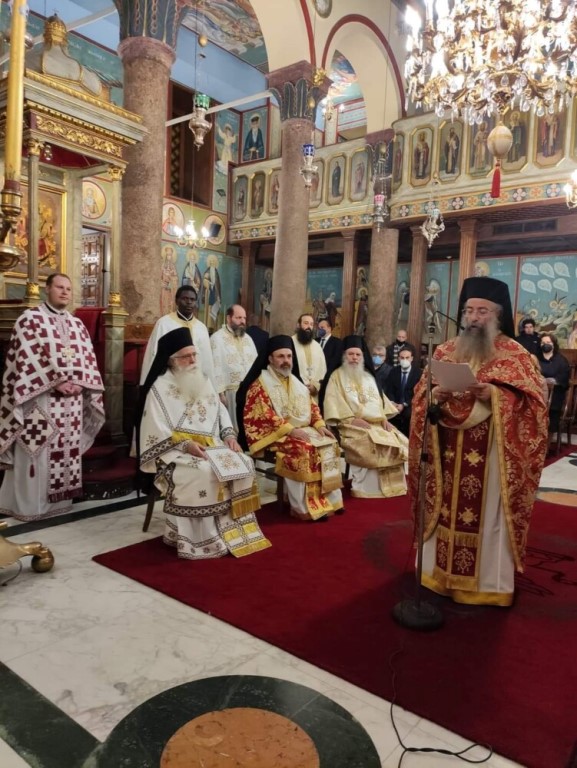 Η χειροτονία του Επισκόπου Μπουκόμπας & Δυτικής Τανζανίας Χρυσόστομου στην Πατριαρχική Μονή του Οσίου Σάββα