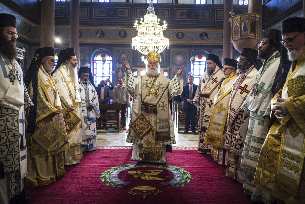 Η Χειροτονία του Επισκόπου Γκούλου & Βορείου Ουγκάντας Νεκτάριου από τον Πατριάρχη Αλεξανδρείας Θεόδωρο