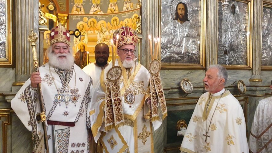 Η εις Επίσκοπον χειροτονία του εψηφισμένου Επισκόπου Νικοπόλεως Θεμιστοκλή 1