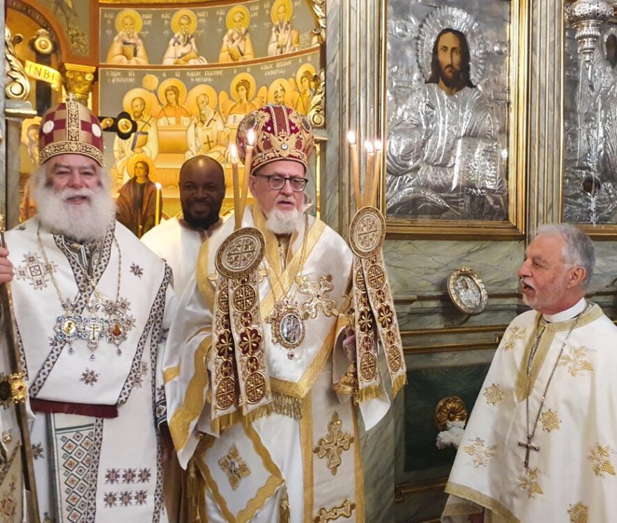 Η εις Επίσκοπον χειροτονία του εψηφισμένου Επισκόπου Νικοπόλεως Θεμιστοκλή 1