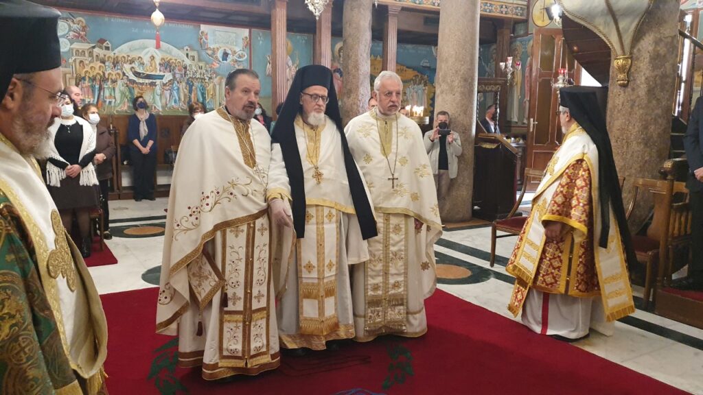 Η εις Επίσκοπον χειροτονία του εψηφισμένου Επισκόπου Νικοπόλεως Θεμιστοκλή 1