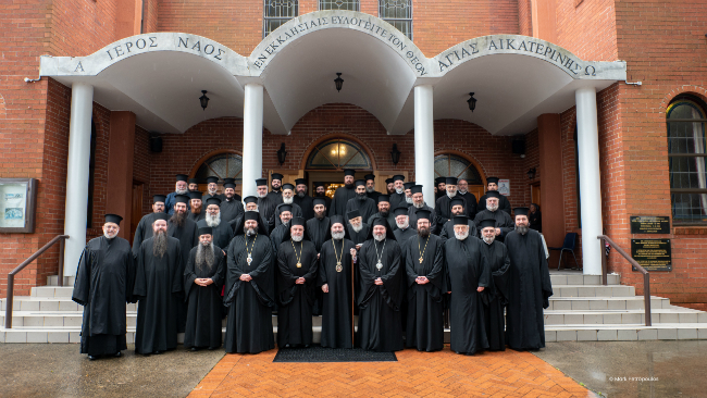 Ιερατική Σύναξη των κληρικών της Νέας Νοτίου Ουαλίας υπό τον Αρχιεπίσκοπο Αυστραλίας Μακάριο