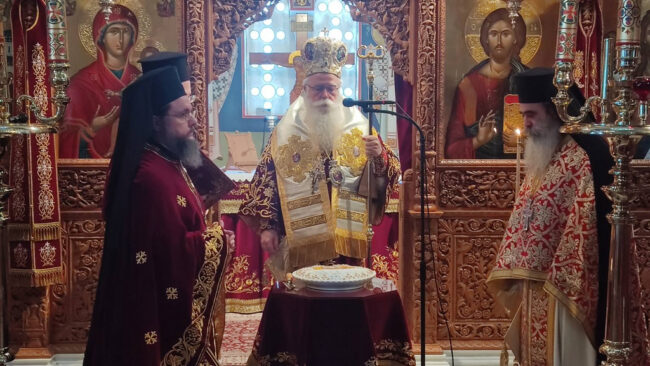Λιτά τα ονομαστήρια του Ποιμενάρχου της Δημητριάδος κ. Ιγνάτιου  1