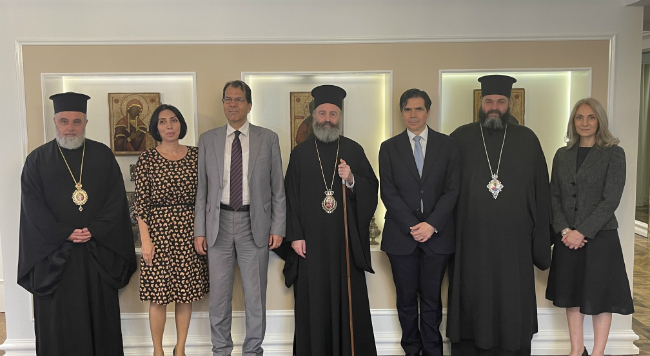 Ο Πρέσβης της Ελλάδος στην Αυστραλία επισκέφθηκε την Ιερά Αρχιεπισκοπή Αυστραλίας (3)