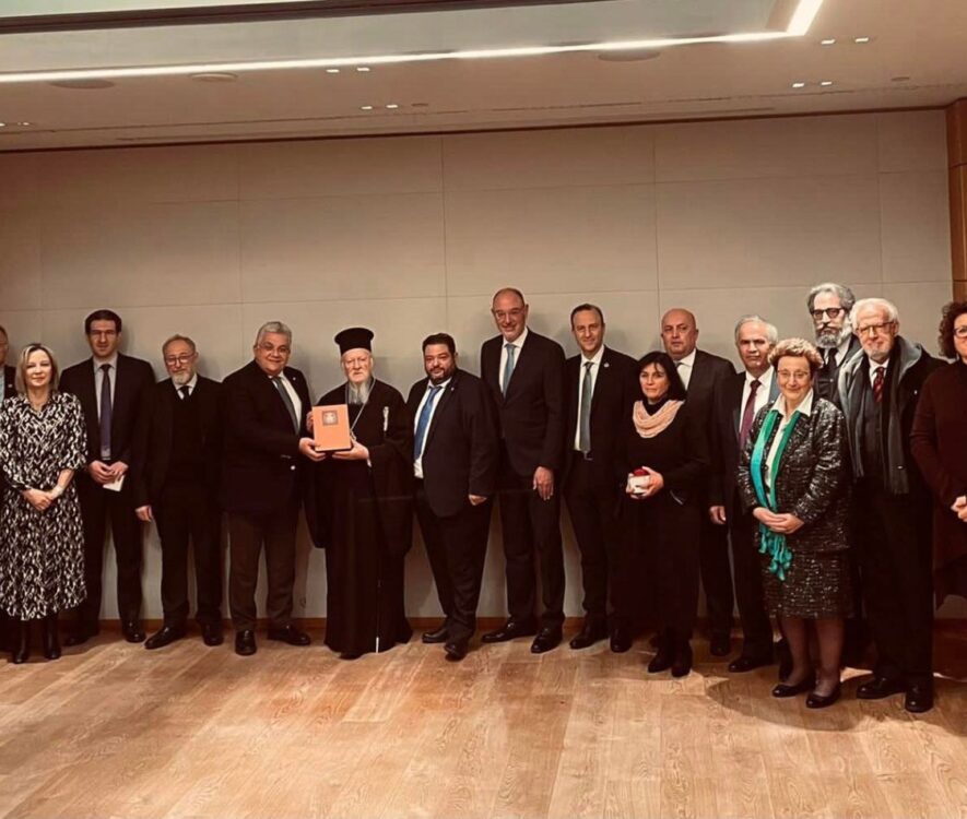 Ο Πρύτανης και Αντιπροσωπεία του Α.Π.Θ. στον Οικουμενικό Πατριάρχη