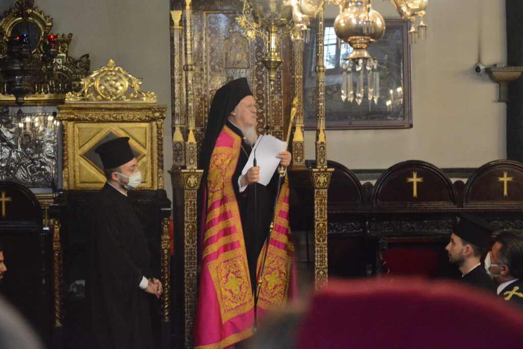 Οικουμενικός Πατριάρχης Προσευχόμαστε για τη διατήρηση της ειρήνης στην Ουκρανία