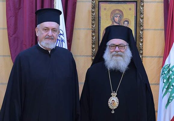 Τον Πατριάρχη Αντιοχείας Ιωάννη επισκέφθηκε ο Μητροπολίτης Γέρων Χαλκηδόνος Εμμανουήλ