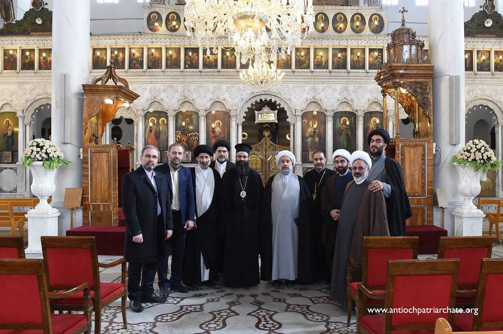Τον Υπουργό Ηλεκτρισμού Ghassan Al-Zamel δέχθηκε ο Πατριάρχης Αντιοχείας Ιωάννης
