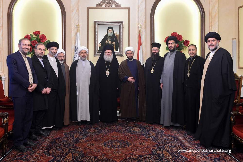 Τον Υπουργό Ηλεκτρισμού Ghassan Al-Zamel δέχθηκε ο Πατριάρχης Αντιοχείας Ιωάννης