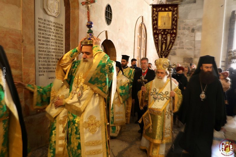 Η εορτή της Σταυροπροσκυνήσεως στους Αγίους Τόπους