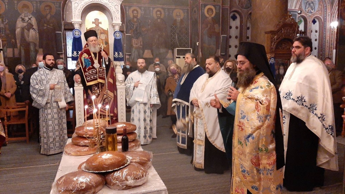 Ο εορτασμός του Ευαγγελισμού και η Δοξολογία για την εθνική επέτειο του 1821 στην Ι.Μ. Χαλκίδος