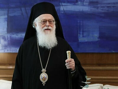 Θερμή ευχή για την κατάπαυση του Αδελφοκτόνου Πολέμου στην Ουκρανία από τον Αρχιεπίσκοπο Αλβανίας Αναστάσιο