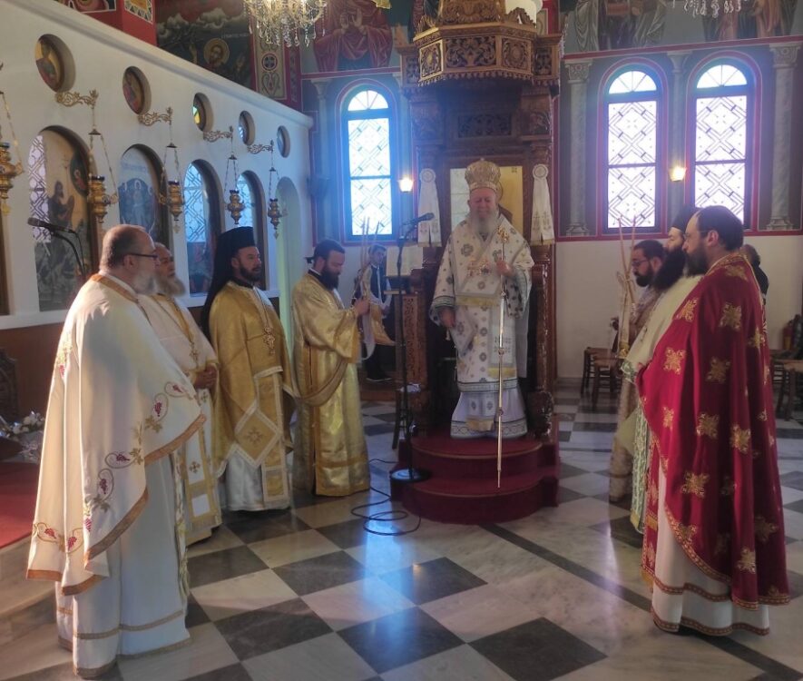 Ετελέσθη η Πανήγυρη του Ι.Ν. Αναστάσεως του Λαζάρου στο Νέο Κοιμητήριο Χαλκίδος