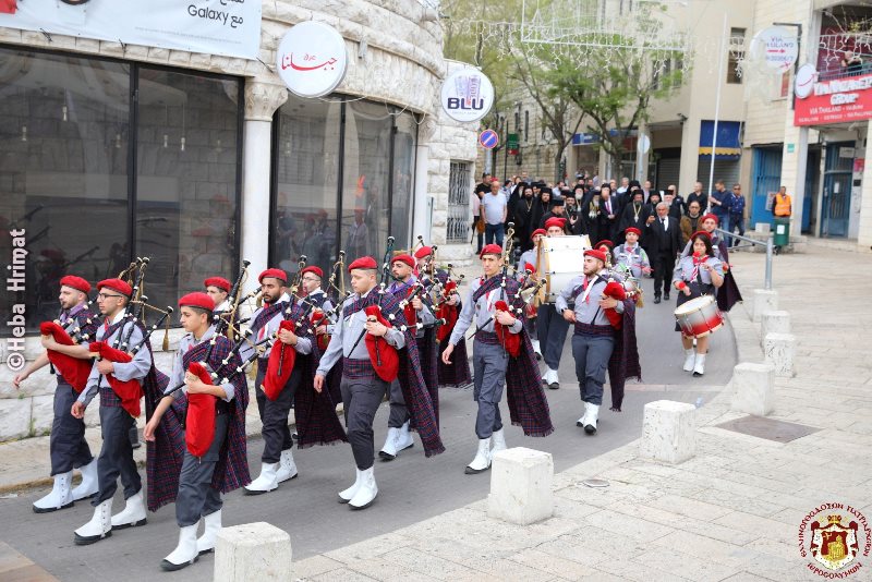 Η εορτή του Ευαγγελισμού της Θεοτόκου στους Αγίους Τόπους