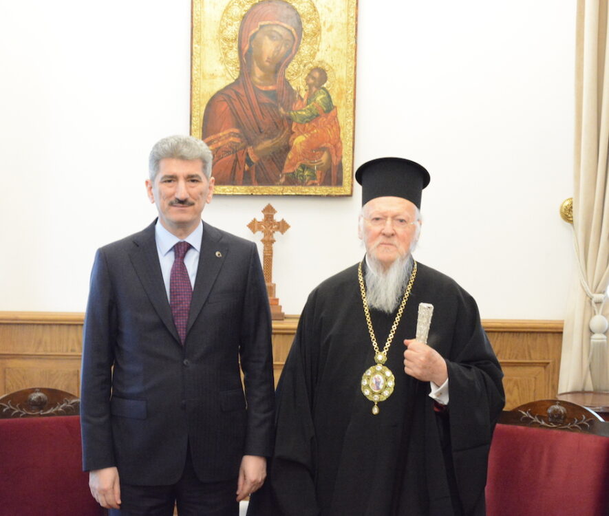 Ο Υφυπουργός Εσωτερικών της Τουρκίας στο Οικουμενικό Πατριαρχείο