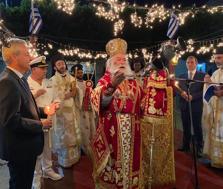 Το Άγιον Πάσχα στον Ιερό Ναό Ευαγγελισμού της Θεοτόκου στη μεγάλη πόλη της Αλεξάνδρειας