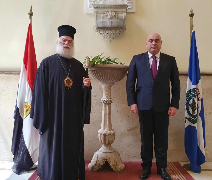 Τον αναπληρωτή Πρέσβη της Γεωργίας στο Κάιρο δέχθηκε ο Πατριάρχης Αλεξανδρείας Θεόδωρος