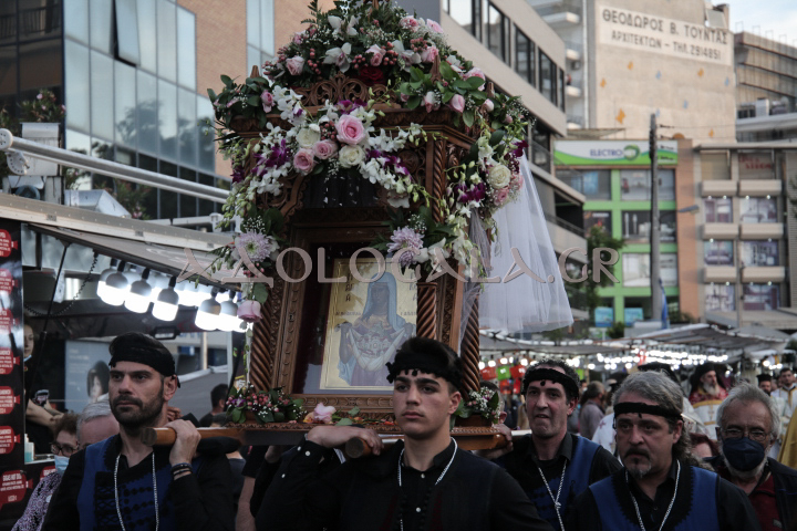 Παρουσία Αρχών των Δήμου Γαλατσίου & Πλήθους κόσμου η Ιερά Λιτάνευση της Αγίας Γλυκερίας (Φωτορεπορτάζ)