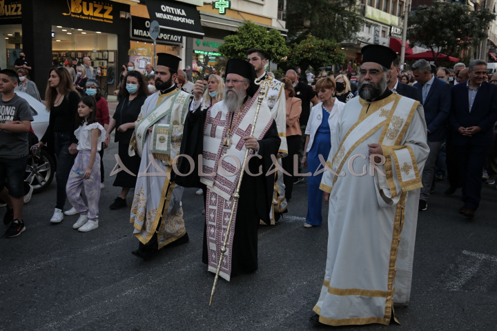 Παρουσία Αρχών των Δήμου Γαλατσίου & Πλήθους κόσμου η Ιερά Λιτάνευση της Αγίας Γλυκερίας (Φωτορεπορτάζ)