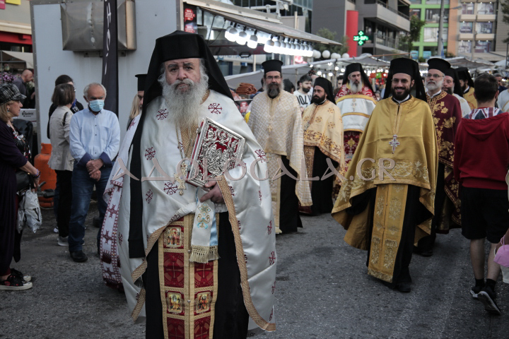 Παρουσία Αρχών των Δήμου Γαλατσίου & Πλήθους κόσμου η Ιερά Λιτάνευση της Αγίας Γλυκερίας (Φωτορεπορτάζ)