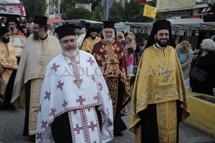 Παρουσία Αρχών των Δήμου Γαλατσίου & Πλήθους κόσμου η Ιερά Λιτάνευση της Αγίας Γλυκερίας (Φωτορεπορτάζ)