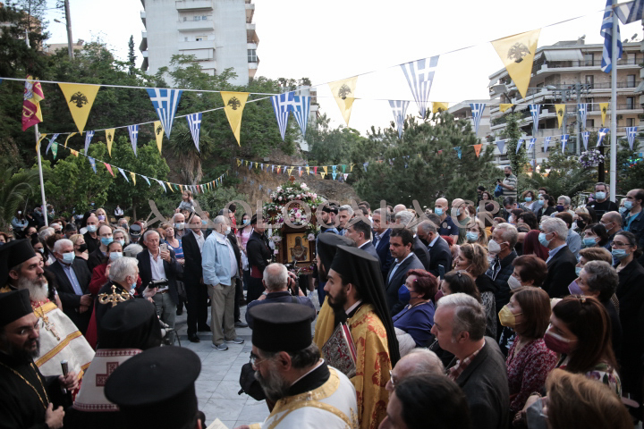 Παρουσία Αρχών των Δήμου Γαλατσίου & Πλήθους κόσμου η Ιερά Λιτάνευση της Αγίας Γλυκερίας (Φωτορεπορτάζ)