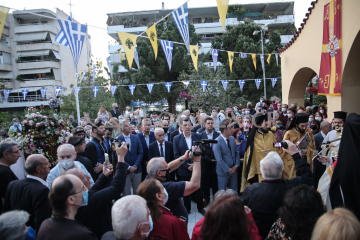 Παρουσία Αρχών των Δήμου Γαλατσίου & Πλήθους κόσμου η Ιερά Λιτάνευση της Αγίας Γλυκερίας (Φωτορεπορτάζ)