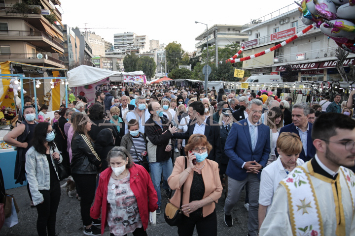 Παρουσία Αρχών των Δήμου Γαλατσίου & Πλήθους κόσμου η Ιερά Λιτάνευση της Αγίας Γλυκερίας (Φωτορεπορτάζ)