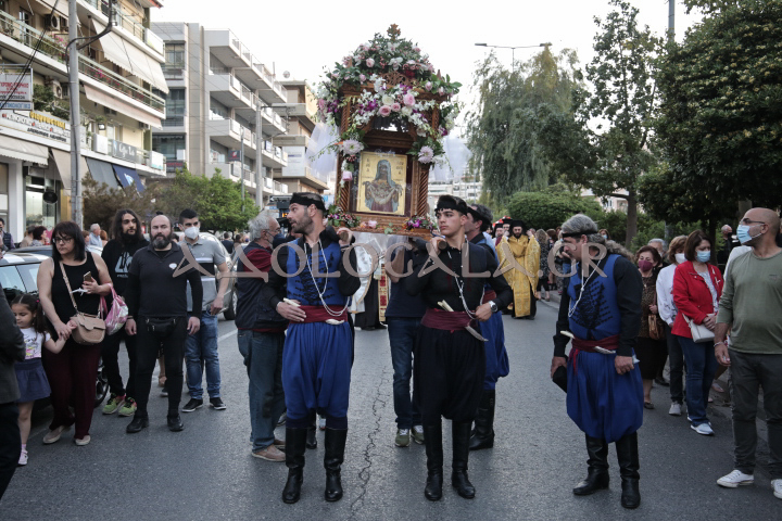 Παρουσία Αρχών των Δήμου Γαλατσίου & Πλήθους κόσμου η Ιερά Λιτάνευση της Αγίας Γλυκερίας (Φωτορεπορτάζ)