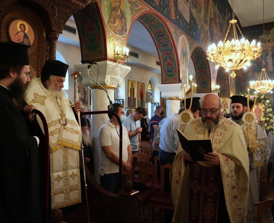 Αρχιερατικός Εσπερινός & Χειροθεσία Αρχιμανδρίτη στην Ιερά Πανήγυρη των Αγίων Κωνσταντίνου και Ελένης Γιαννιτσών