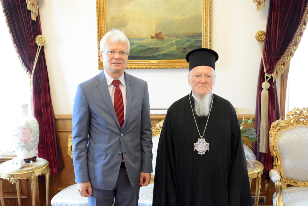 Ο Πρέσβης της Λιθουανίας στην Άγκυρα επισκέφθηκε το Οικουμενικό Πατριαρχείο