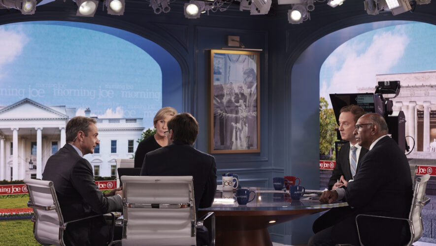 Συνέντευξη του Πρωθυπουργού Κυρ. Μητσοτάκη στο αμερικανικό τηλεοπτικό δίκτυο MSNBC & στην εκπομπή «Morning Joe»