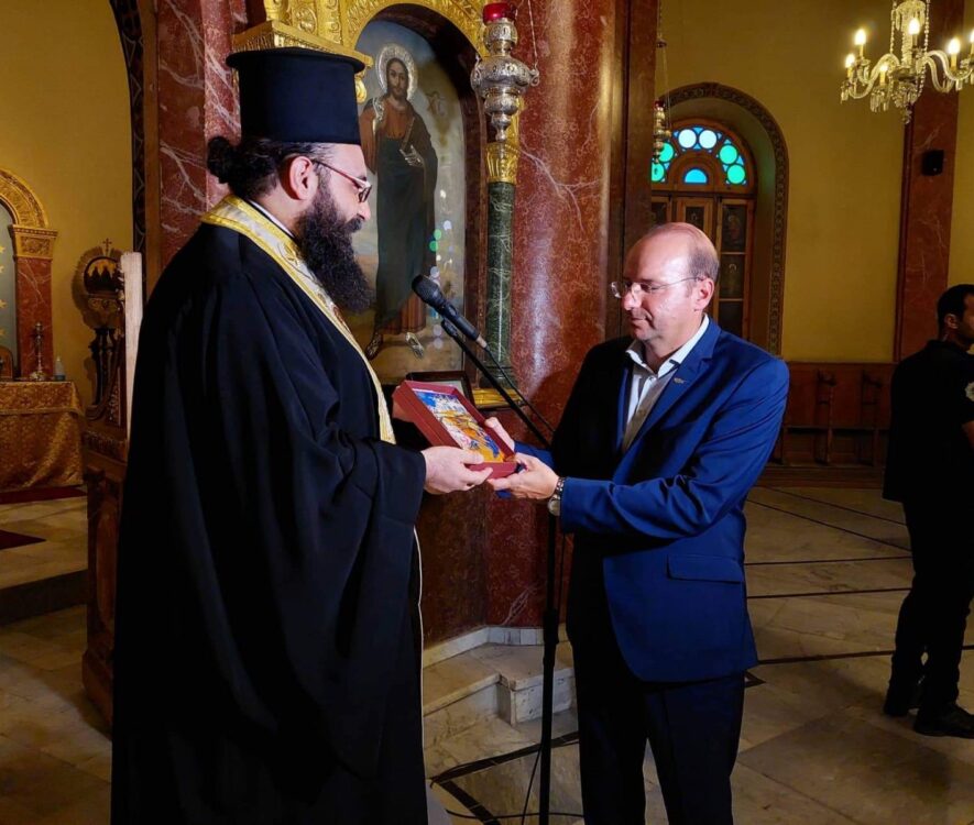 Επίσκεψη του Υπουργού Αμύνης της Κύπρου στην Ροτόντα της Ανατολής - Adologala.gr