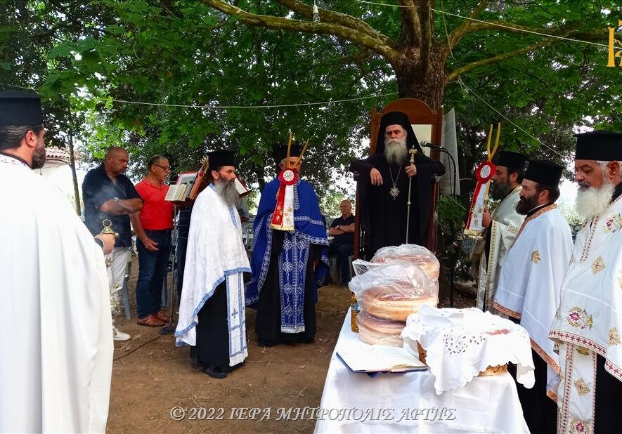 Η Ιερά Πανήγυρις του Γενεθλίου του Τιμίου Προδρόμου στην Μεγάρχη Άρτης - Adologala.gr