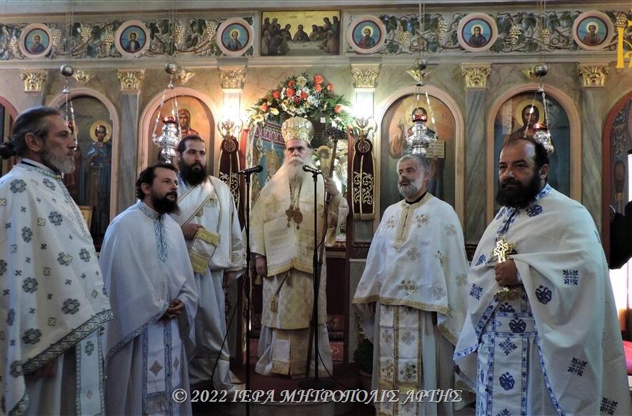 Η Ιερά Μνήμη του Αγίου Παρθενίου Επισκόπου Ραδοβισδίου στην Μητρόπολη Άρτης - Adologala.gr