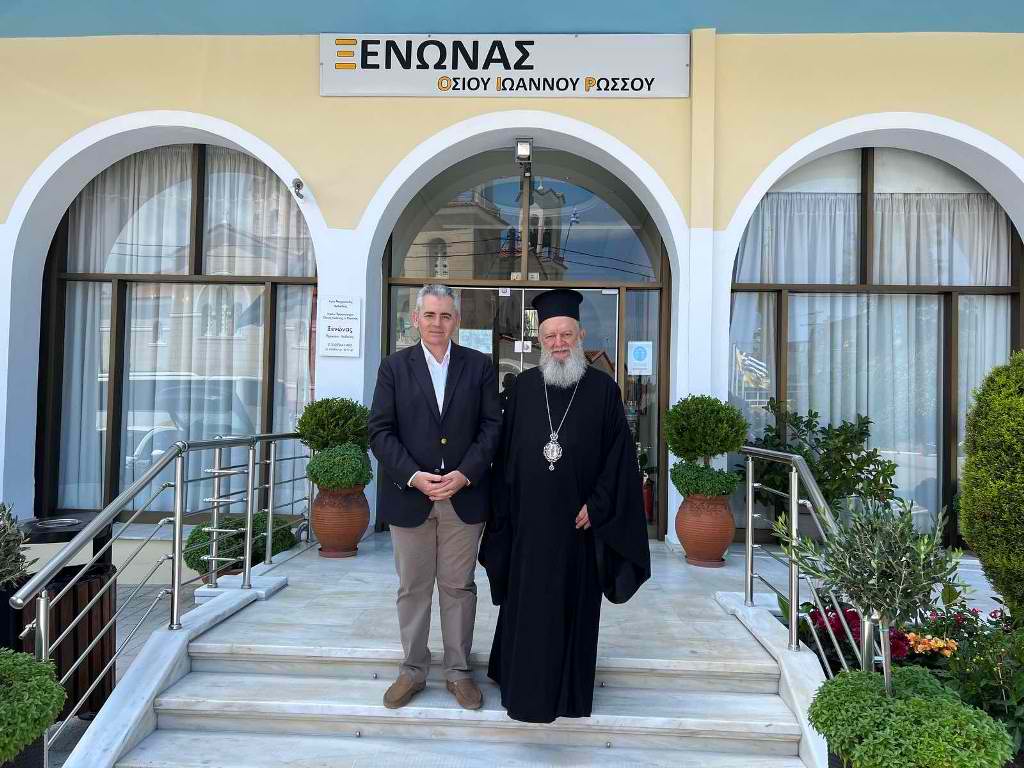 Την Μητρόπολη Χαλκίδος επισκέφθηκε ο Γενικός Γραμματέας Δ. Συνελέυσεως Ορθοδοξίας, Μ. Χαρακόπουλος - Adologala.gr