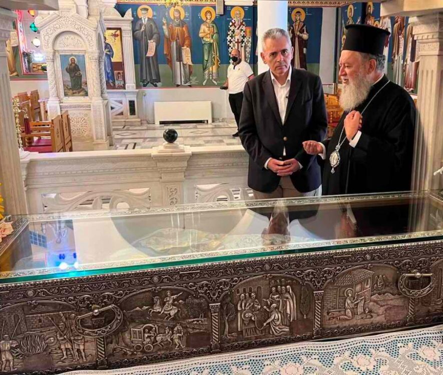 Την Μητρόπολη Χαλκίδος επισκέφθηκε ο Γενικός Γραμματέας Δ. Συνελέυσεως Ορθοδοξίας, Μ. Χαρακόπουλος - Adologala.gr