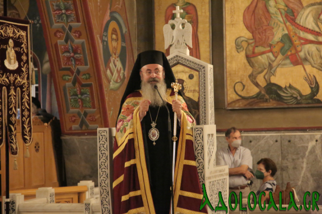 Τρισαριρχιερατικός εσπερινός και Λιτανεία της Εικόνας του Αγίου Αλεξάνδρου στο Παλαιό Φάληρο - Adologala.gr 
