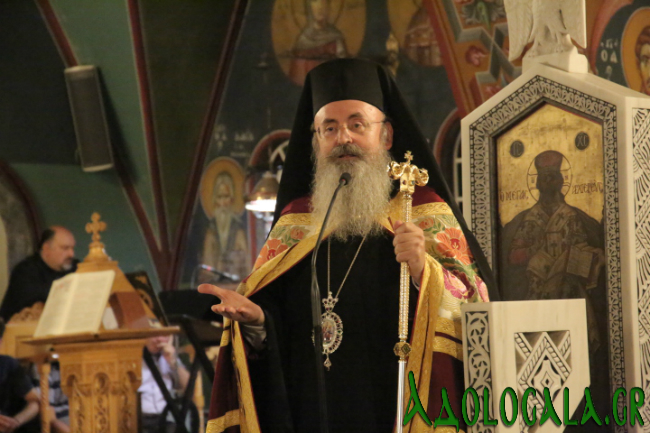 Τρισαριρχιερατικός εσπερινός και Λιτανεία της Εικόνας του Αγίου Αλεξάνδρου στο Παλαιό Φάληρο - Adologala.gr 