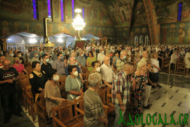 Τρισαριρχιερατικός εσπερινός και Λιτανεία της Εικόνας του Αγίου Αλεξάνδρου στο Παλαιό Φάληρο - Adologala.gr 