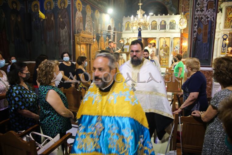 Λαμπρός Εσπερινός της Μεταμορφώσεως του Σωτήρος Χριστού στη Καλλιθέα - Adologala.gr