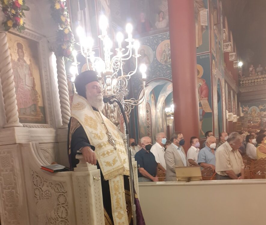 Συμμετείχαν οι ψάλτες: Ιάκωβος Καραμαλέγκος(λαμπαδάριος) Σπυρίδων Μουρμούρης, Στεφανος Λαγουτάρης Ματθαίος Παντούβάκης Δαμιανός Καρπαθιου Κωνσταντίνος Μακρής