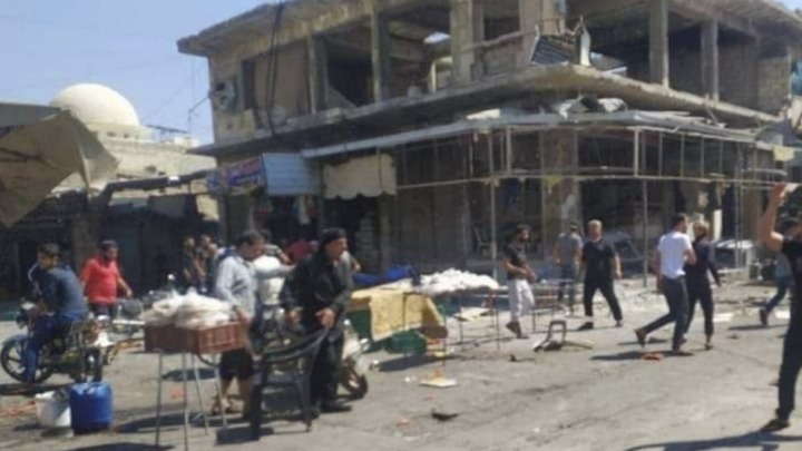 Συρία: Τουλάχιστον εννέα άνθρωποι σκοτώθηκαν σε βομβαρδισμό αγοράς στη βόρεια πόλη Αλ Μπαμπ