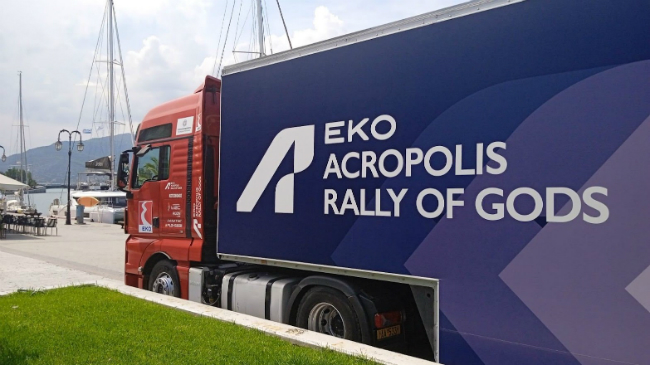 Συνεχίζεται η περιοδεία του EKO Acropolis Rally Road Truck - στη Χαλκίδα έως και τις 25 Αυγούστου