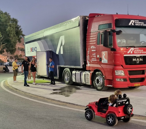 Συνεχίζεται η περιοδεία του EKO Acropolis Rally Road Truck - στη Χαλκίδα έως και τις 25 Αυγούστου