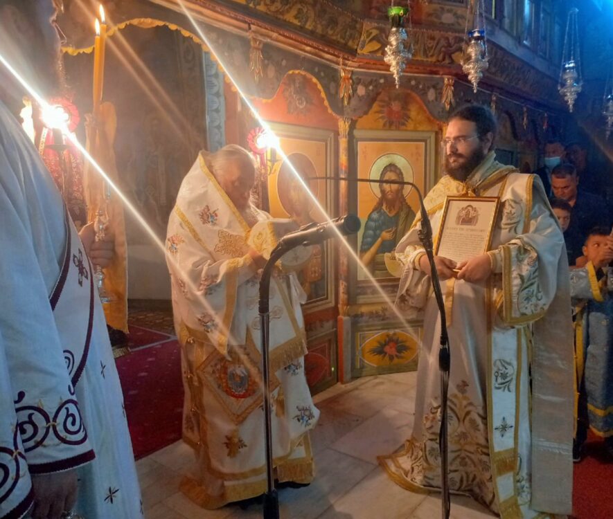 Χειροτονία νέου διακόνου στην Ι.Μ. Εδέσσης Πέλλης & Αλμωπίας