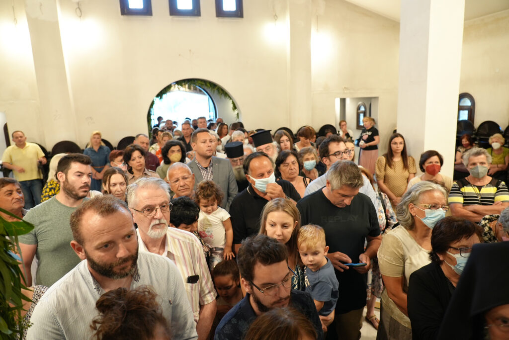 Υποδοχή της Παναγίας Παραμυθίας στο Τρίκορφο Φωκίδας