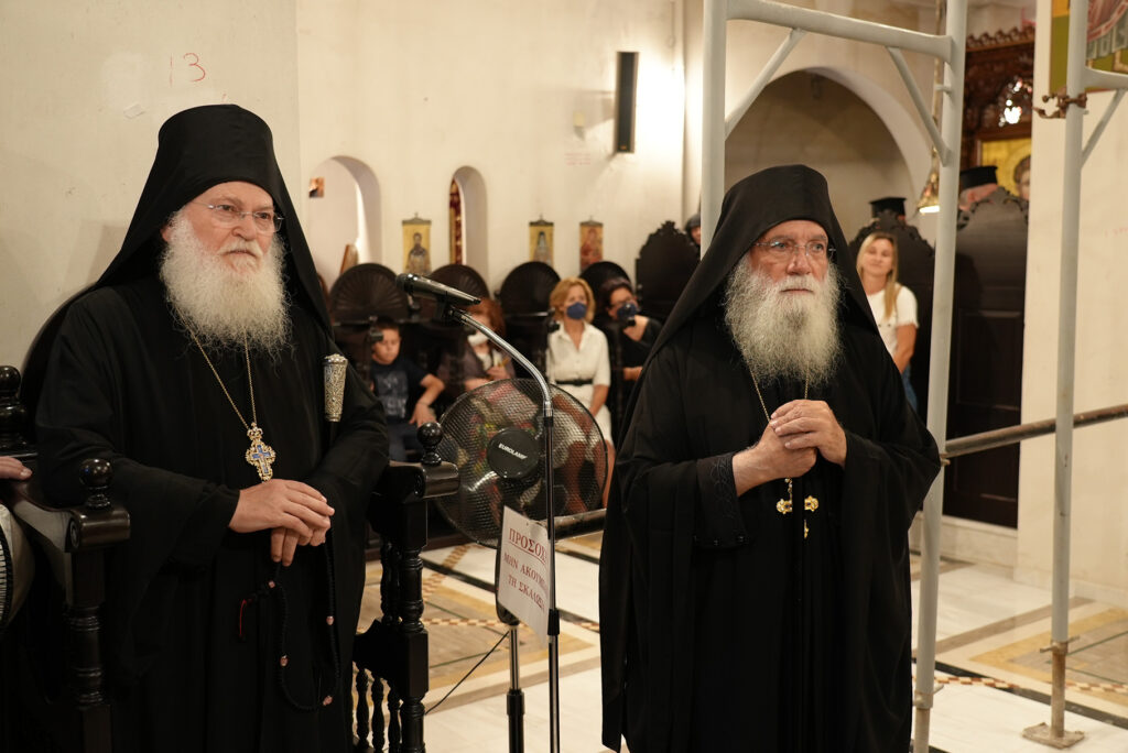 Υποδοχή της Παναγίας Παραμυθίας στο Τρίκορφο Φωκίδας