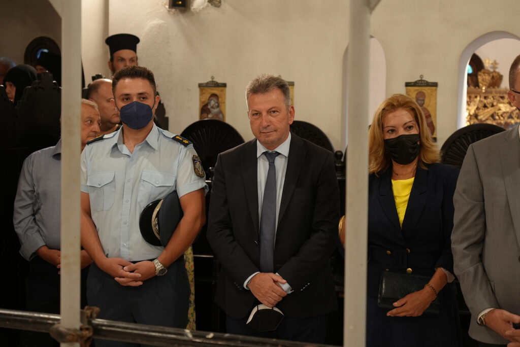 Υποδοχή της Παναγίας Παραμυθίας στο Τρίκορφο Φωκίδας